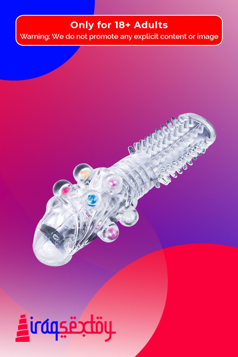 Male Cock Rings Penis Extension With Colourful Beads PES-022
