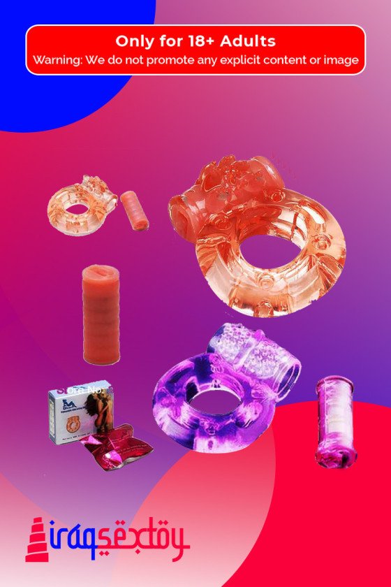 Cock Ring Vibrator 2pcs CR-001