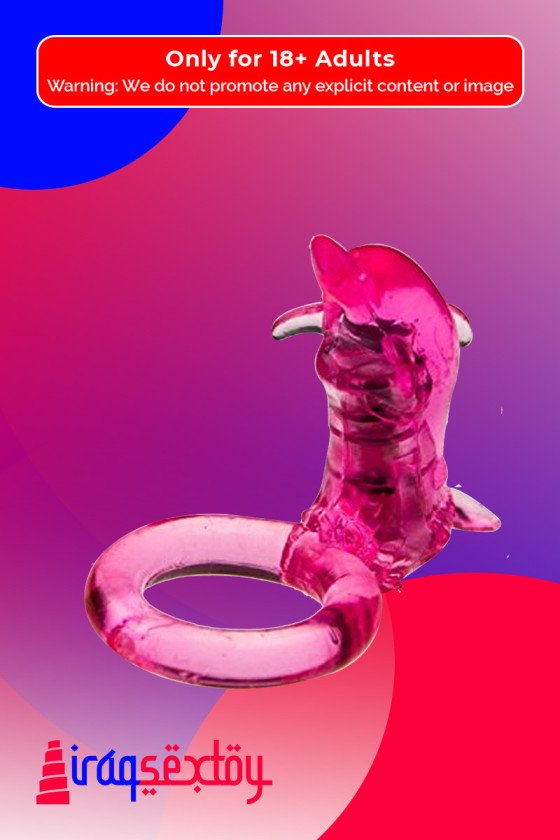 Dolphin Cock Ring Vibrator CR-005