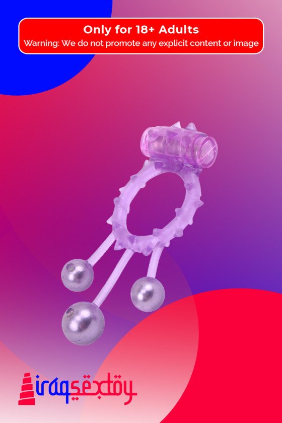 Vibrating Ball Banger Cock Ring Vibrator CR-007