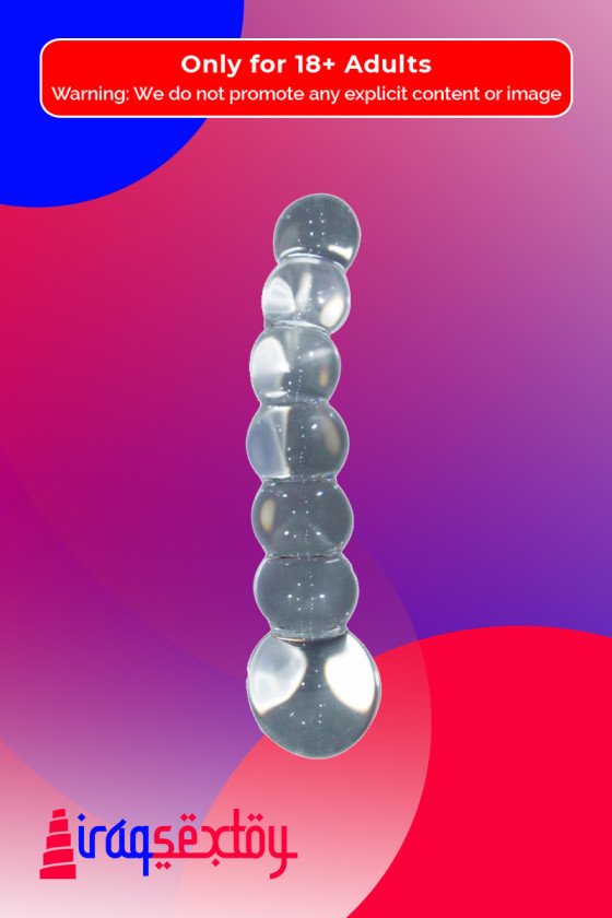 Ultra Beaded Crystal Glass dildo GD-008