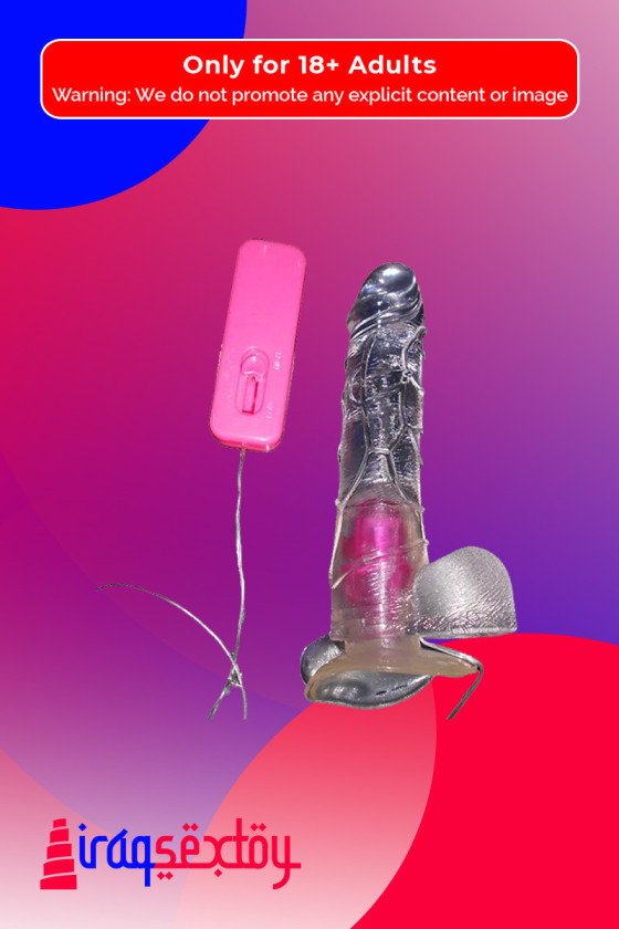 Crystal Lover Jelly Realistic Vibrator with Suction Cup RSV-065