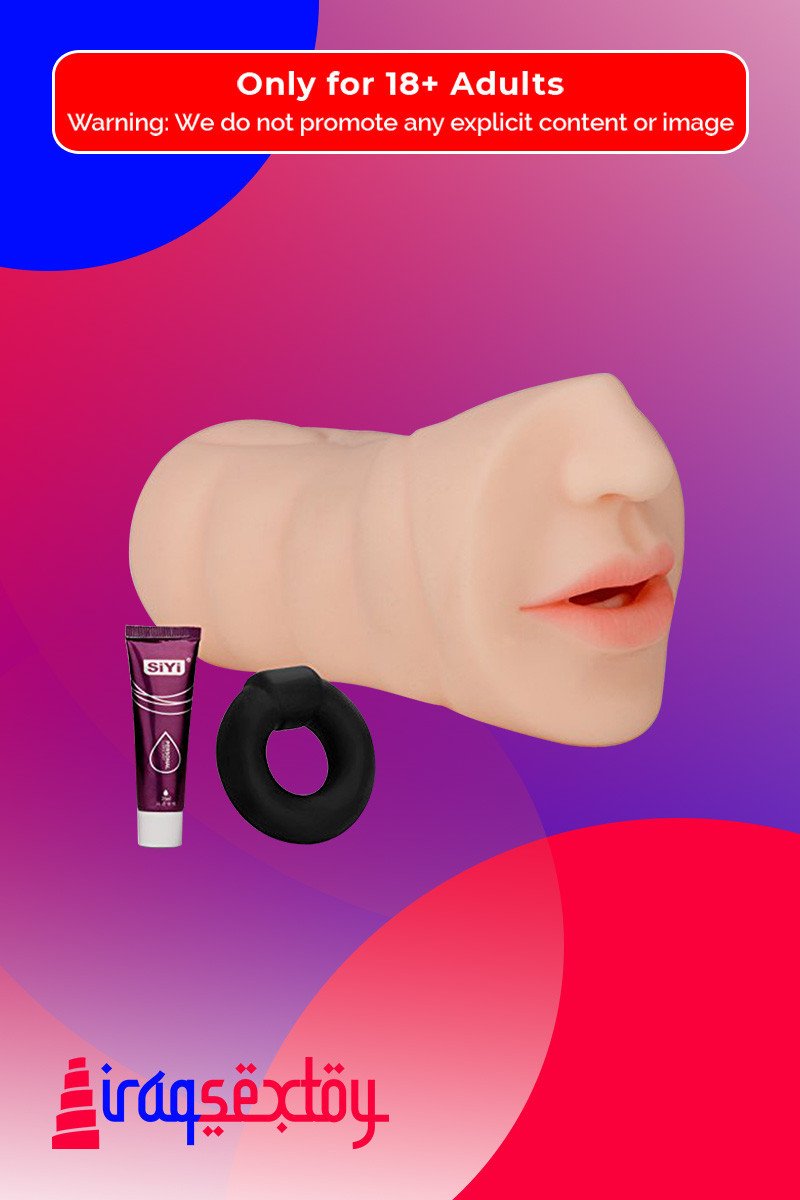 ORAL SILICONE PORTABLE MALE MASTURBATOR MMT-022